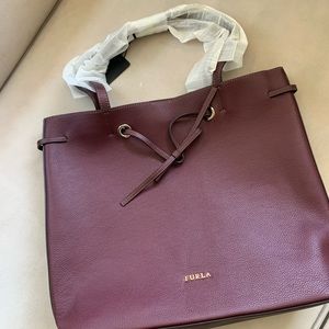 Furla plum purple purse!